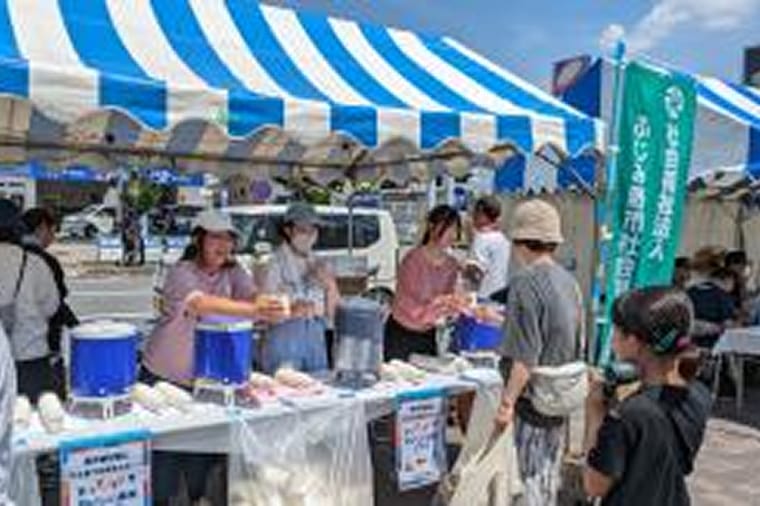 初めてのボランティア体験事業に参加した方々の様子